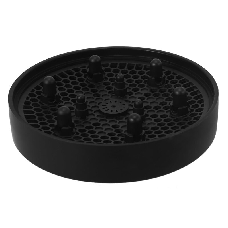 Universal Foldable Hair Dryer Diffuser Attachment Foldable Portable Travel Folding Fits Most Hair Dryers-Black