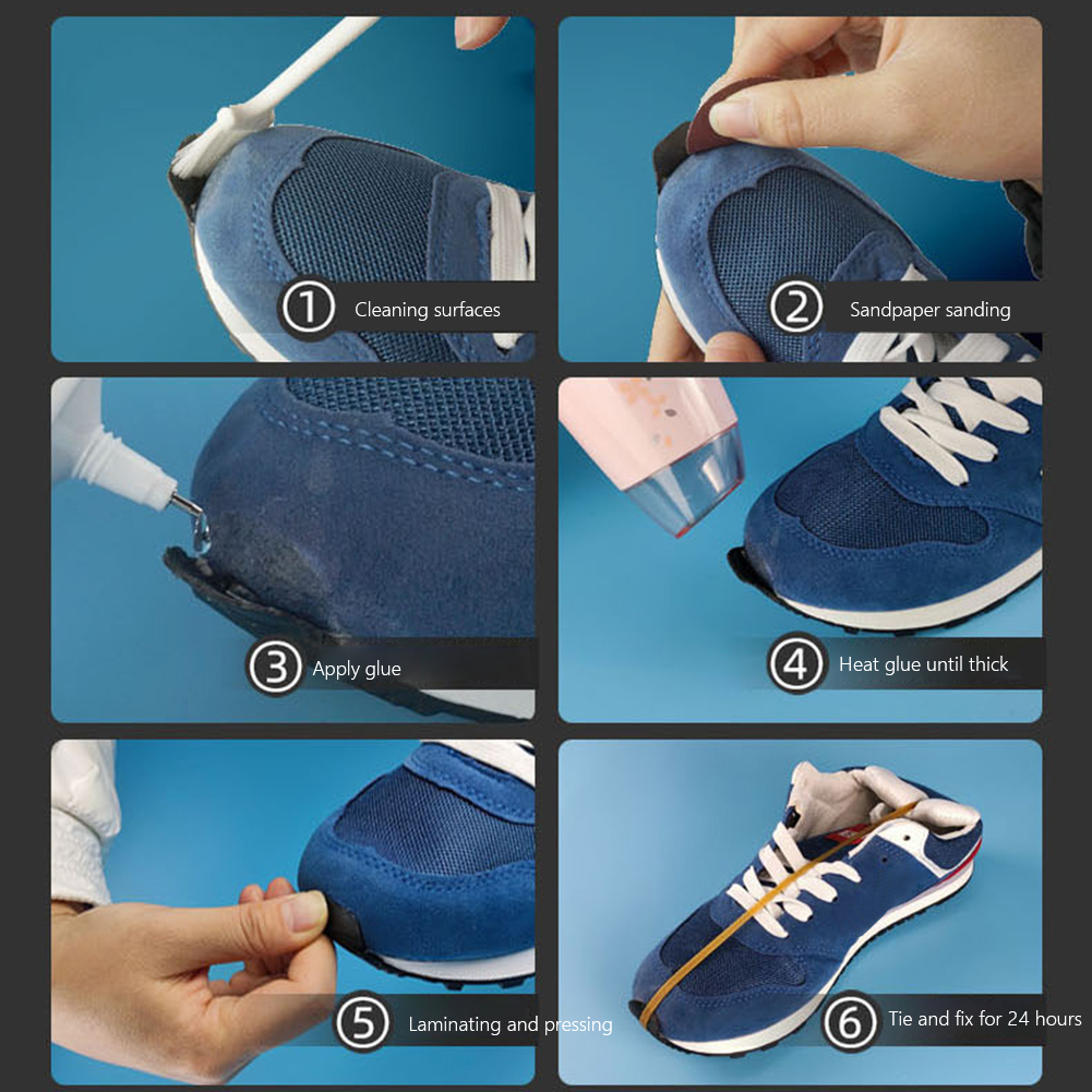 60/10ml Strong Shoe-Repairing Adhesive Universal Waterproof Quick-drying Glue Shoemaker Special Leather Shoe Repair Glue