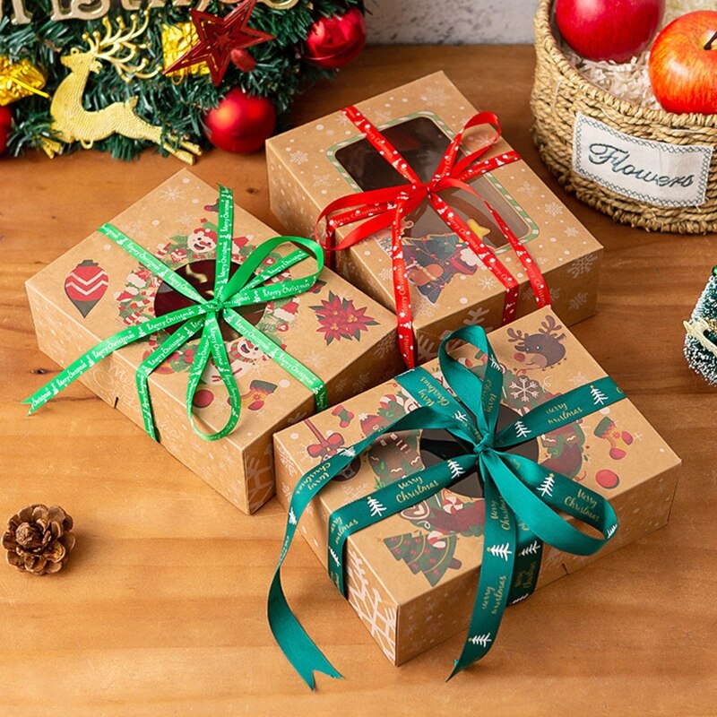 10 rollos de rollo de lazo grogrén verde para manualidades embalaje para , decoración navideña, 25 yardas