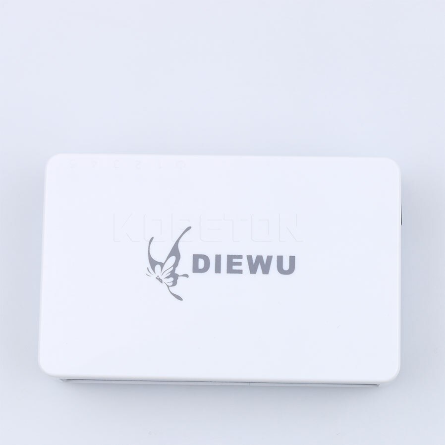 High Performance 5 Ports Network Switch 10/100Mbps Fast Switch LAN Ethernet Network Switch Adapter with EU/US Power Supply