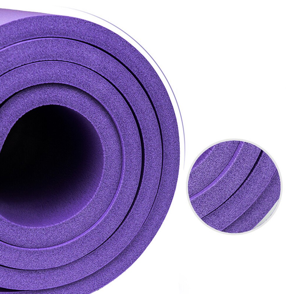 Colchonetas de Yoga NBR para mujer, manta antideslizante de EVA, deporte, salud, perder peso, almohadilla de ejercicio, colchoneta deportiva de Yoga, 183x61CM