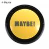 Electronic Loudspeaker Button Bullshit Maybe No Sorry Yes Sound Talking Button Home Office Party Funny Toy Kids Adult Toy: 4