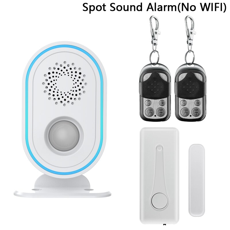 Alarm System for Home Burglar Security 433MHz WiFi Tuya smart Alarm Wireless Tuya Smart House App Control: Spot Alarm 3