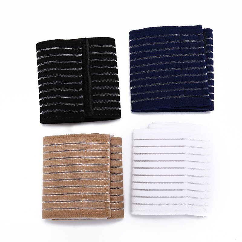 Et stykke bomuld våd bånd elastisk sport bandage armbånd håndgymnastik støtte håndledsstøtte bøjle omslag tennis fitness styrkeløft