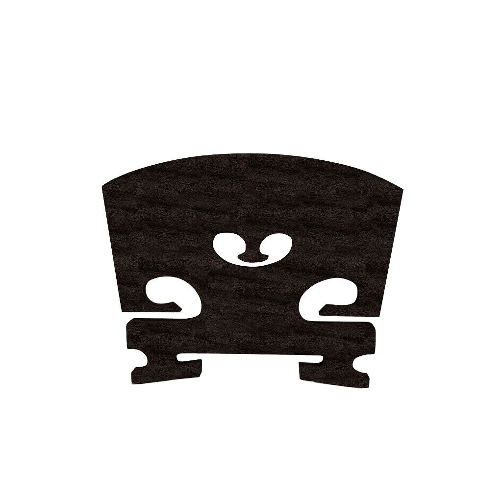 Ebony Violin Bridge Master Ebony Violin Bridge 4/4 3/4 1/2 1/4 1/8 Violin Bridge Violin Use