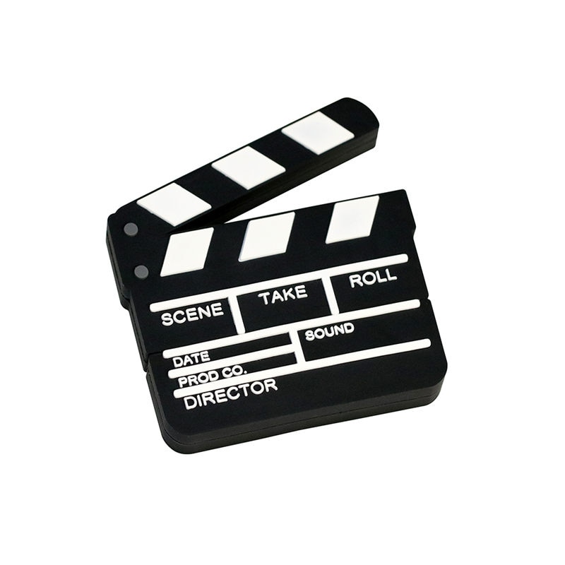 Film animowany klaps pamięć USB 8G 16G kamera USB2.0 Pendrive śliczne Film Pendrive 64GB Pen Drive Flash USB pamięci