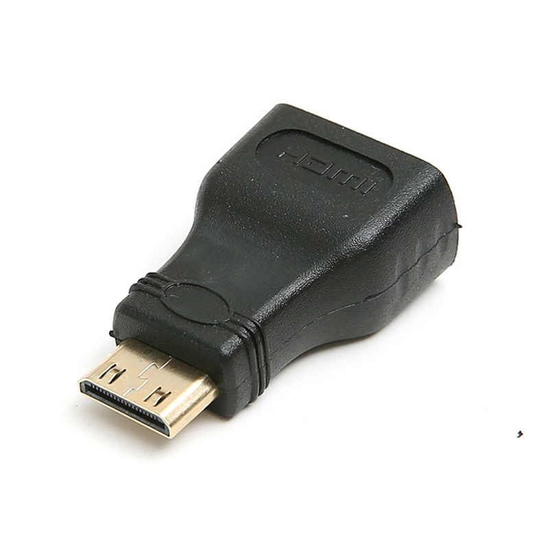 Rotera hdmi-adapter 90 270 grader rätvinklad hane till hona-omvandlare 4k hd-kontakt mini micro hdmi-kompatibel förlängare: Gul / Bunt 2