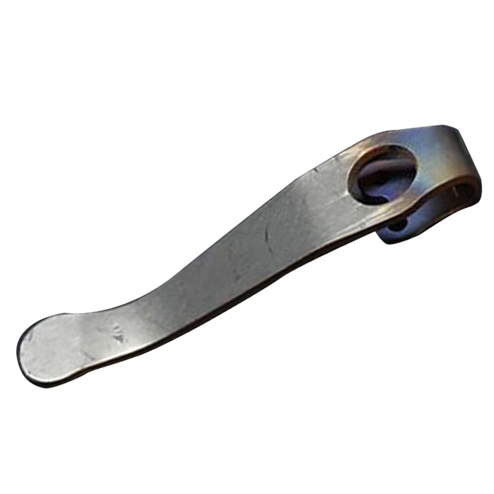 Lommeclips holdbart værktøjstilbehør praktisk titanium legering dyb bære solid diy ryg talje kompakt til  c81 c10 c11 3- huller