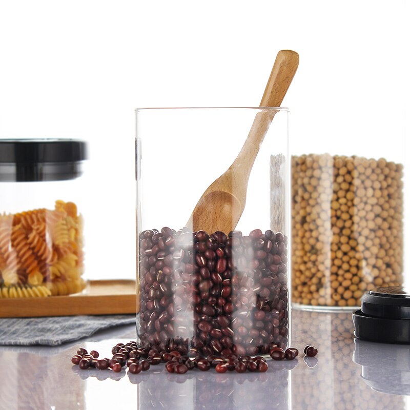 Glazen verzegelde blikken koffiefles verzegelde voedselorganizer tank melkpoeder graan thee bewaarpot keukenbenodigdheden  mx6201109