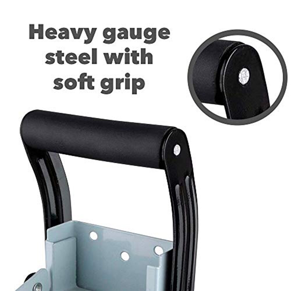 16oz Heavy Duty Wall Mounted Pull Can Crusher Recycler Bottles Recycling Tool Itis quite easy to crush cans in order Can Crusher