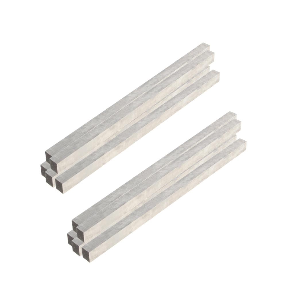 2/10pcs Lathe CNC HSS Square Cutting Tool Bits Bar Length 200mm x4/5/6/8/10/12mm Width/Height Cutting Tools For Milling Turning