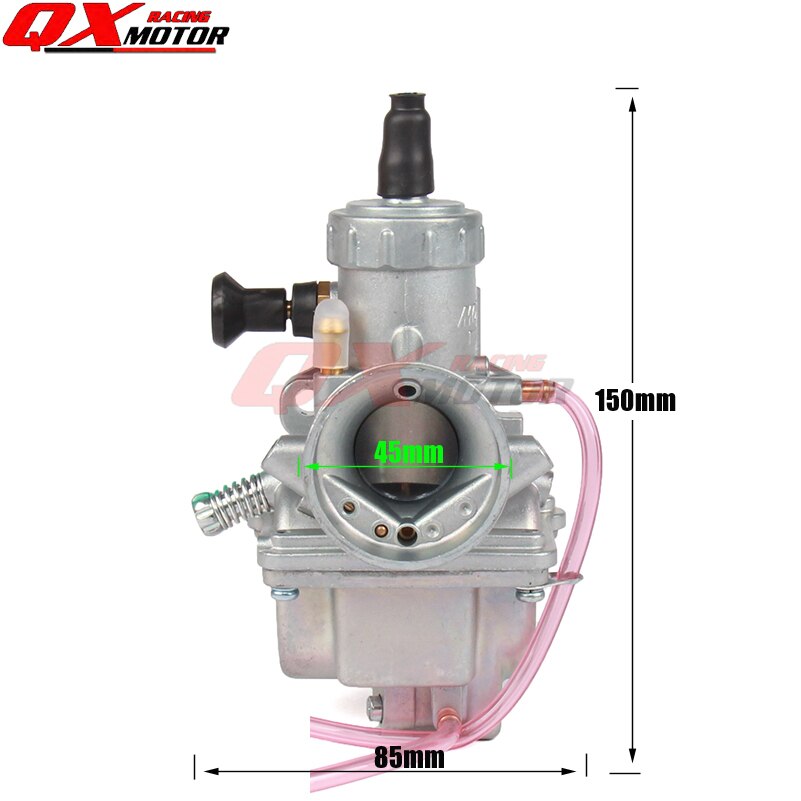 Molkt-carburador Manual para YX ZS 140cc 150cc 160cc Dirt Pit bike, piezas de repuesto de motor Horizontal,