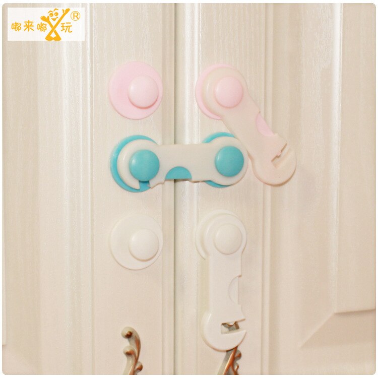 1 Pcs Baby Security Drawer Latches Plastic Cabinet Lock Child Safety Baby Protection From Children Safe Locks for Refrigerators