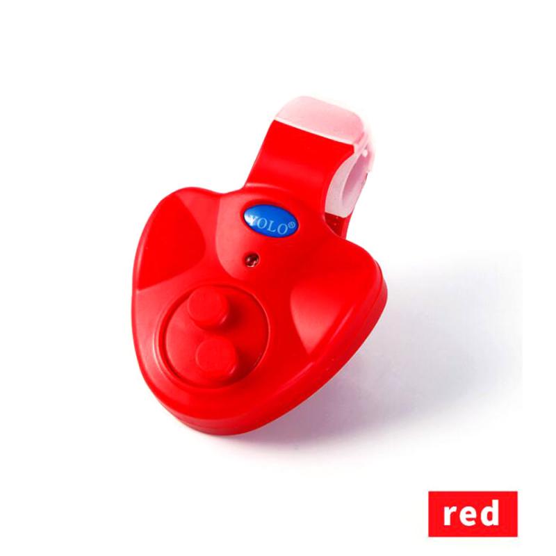 Fishing Bite Alarm Fishing Portable Electronic LED Light Fish Bite Sound Alarm Bell Clip On Fishing Rod Black Tackle Fishing: 04