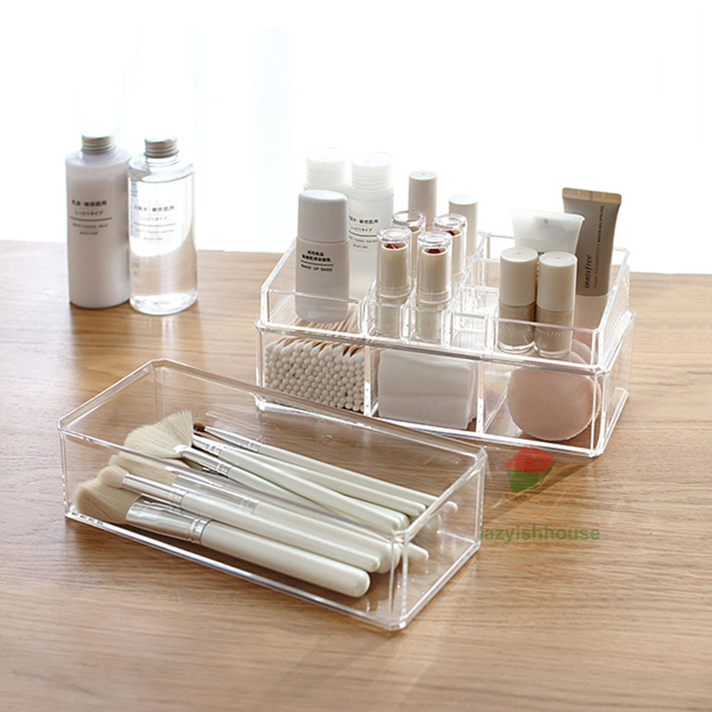 Aufbewahrungs-machen-hoch-Organizer für Kosmetik-Organizer, machen-hoch-Aufbewahrungsbox, Acryl, Lippenstift, Schmuck-Organizer, Aufbewahrung von machen-hoch-Pinseln