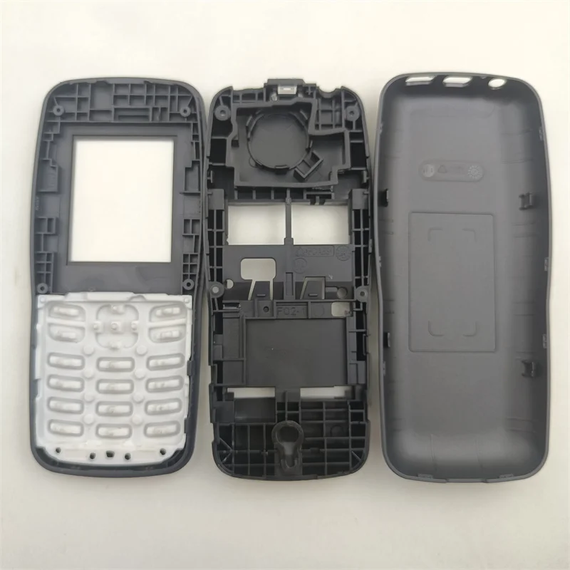 Nueva funda completa para teléfono móvil con piezas de repuesto de teclado en inglés para Nokia 106