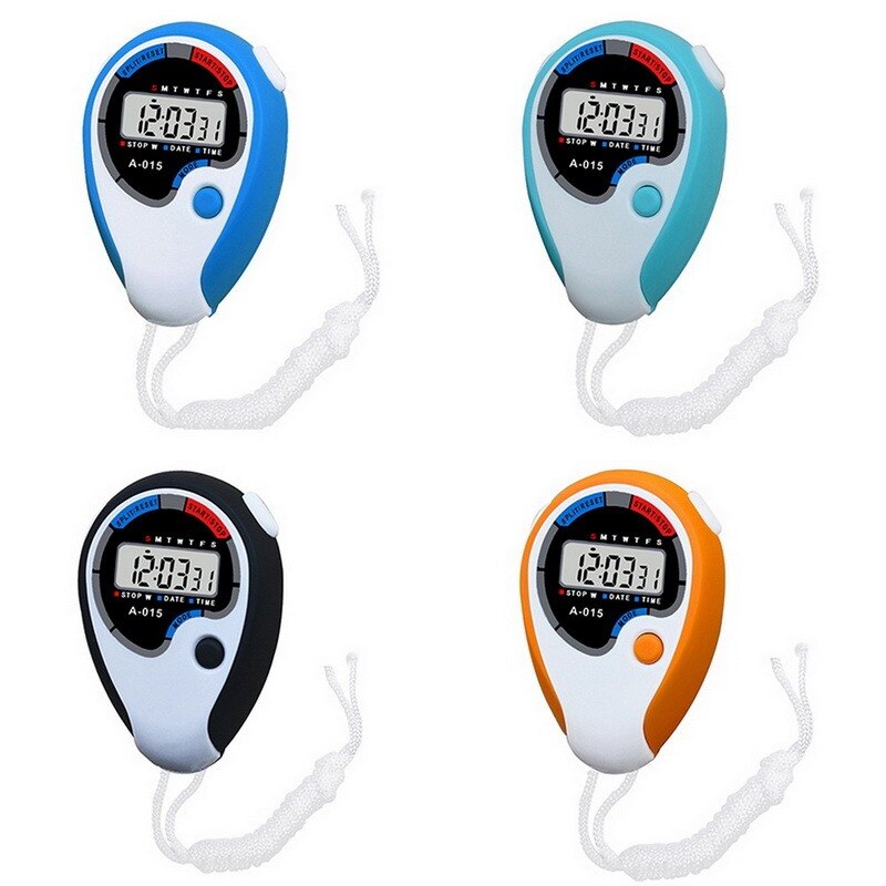 Stopwatches Multi-Function Waterproof Electronic Digital Chronograph Time Stopwatch Timer for Sports 1pc