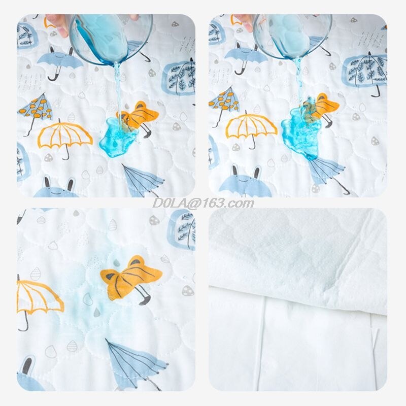 Infant Baby Changing Mat Portable Waterproof Mattress Reusable Changing Diaper Station Newborn Diaper Pad