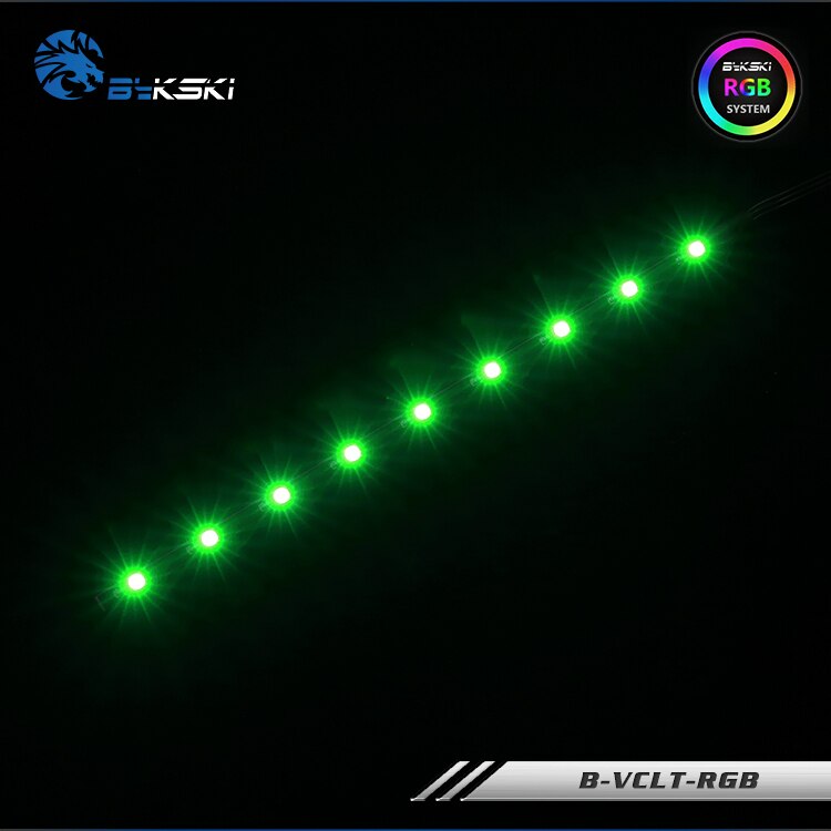 Bykski B-VCLT-RGB RGB LED Light Tape Strip voor GPU Blok 12v 4Pin