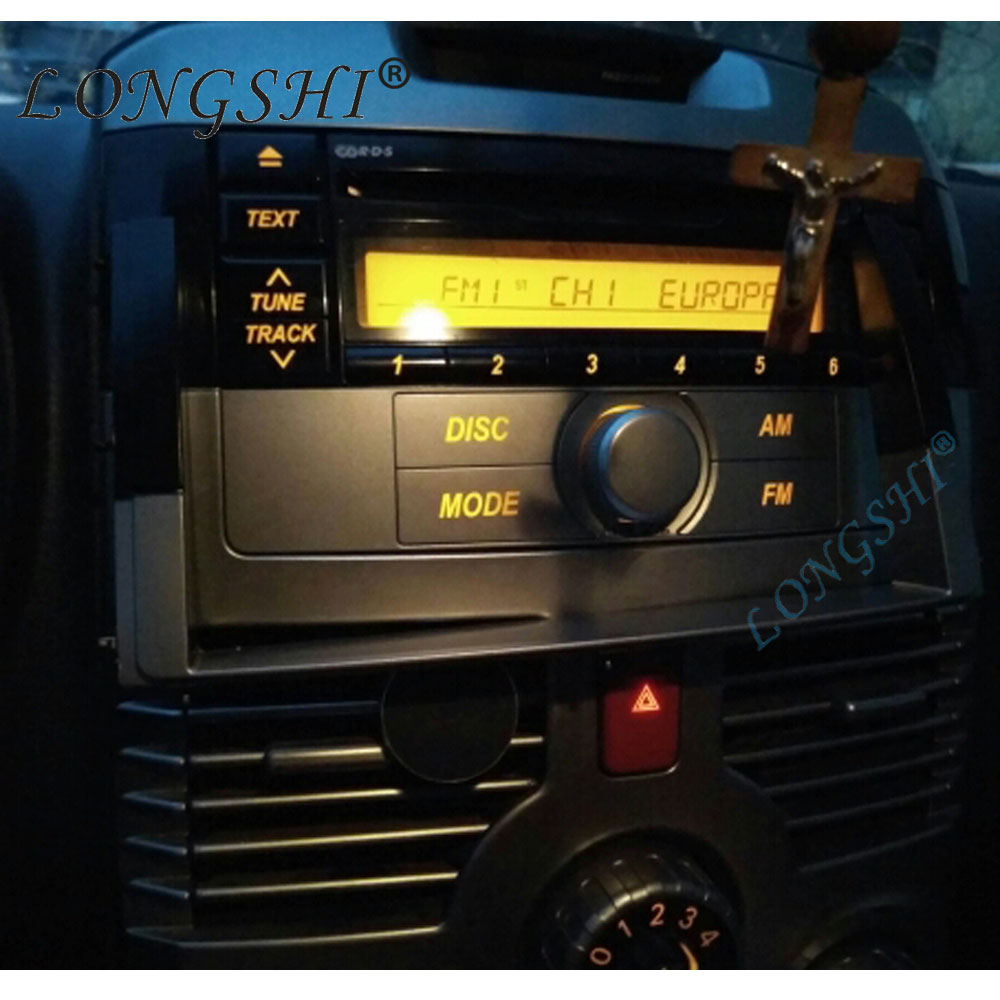 Auto 2Lärm Umrügestochen Radio Stereo DVD Rahmen Faszie Bindestrich Tafel Installation Bausätze Für TOYOTA sich beeilen/DAIHATSU Werden-Gehen terios 2006 + 2 Lärm