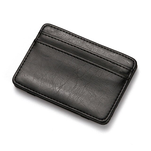 2022 Leather Korean Man Wallets Ultra Thin Mini Wallet For Men Multifunctional Credit Card Holder: 1