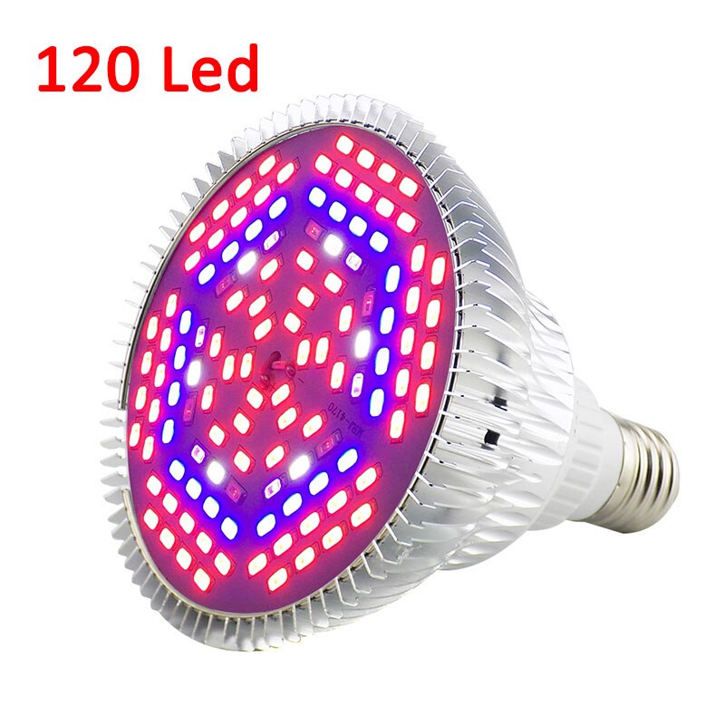 120 150 LED Plant Grow Light Hydro phyto lamp bulb Indoor Flower Greenhouse Full Spectrum Growth Lamp E27 growbox room: 120 Led