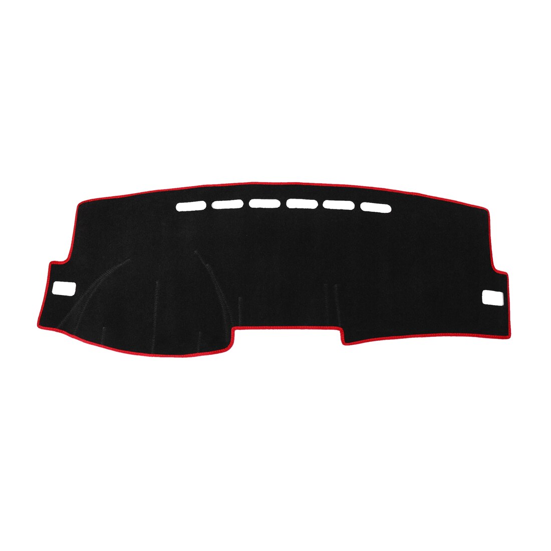 Uxcell cubierta del salpicadero del coche antideslizante negro estera del salpicadero almohadilla del sol para 2007 Toyota Corolla