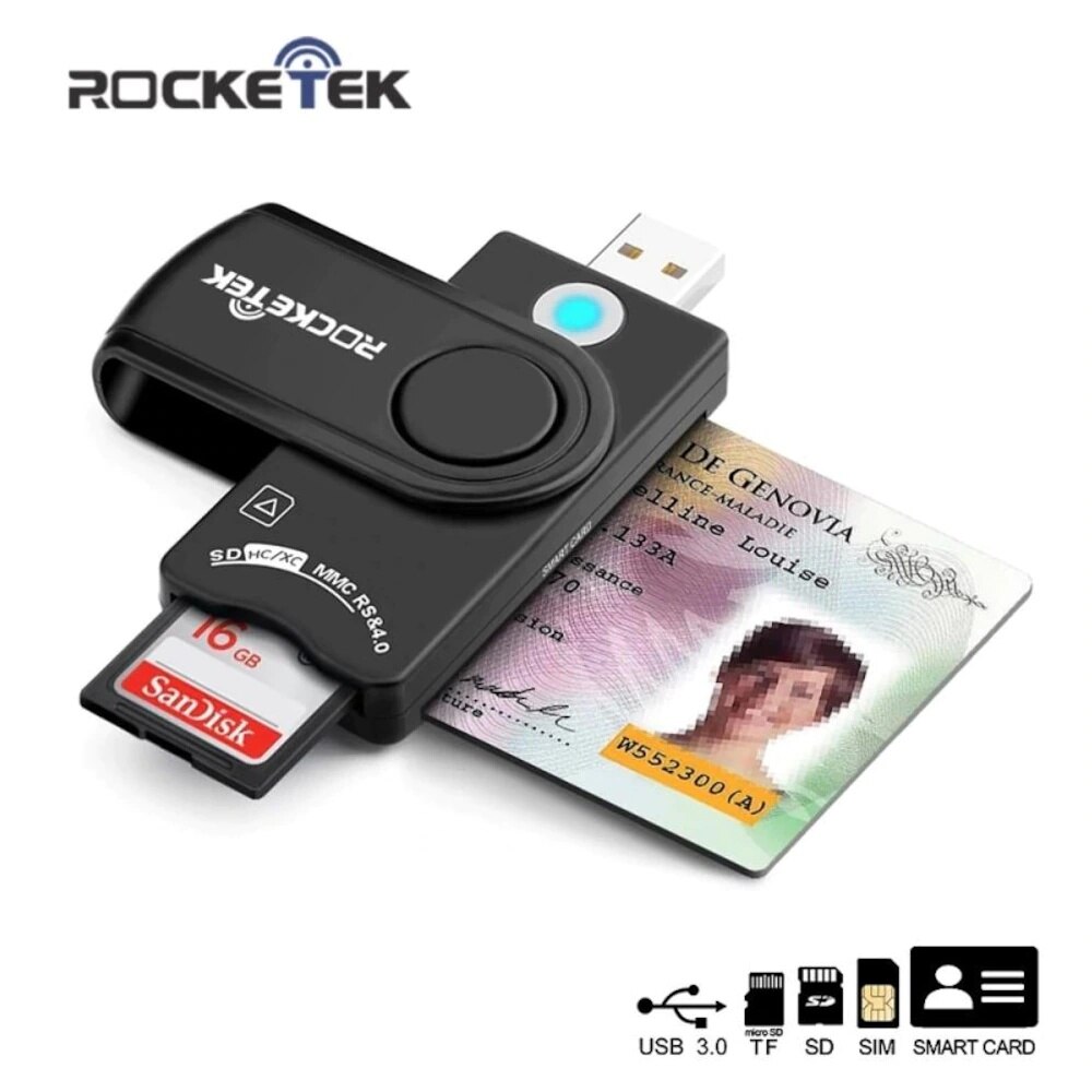 SGE USB SIM CARD ID CARD BANK CARD MEMORY CARD READER