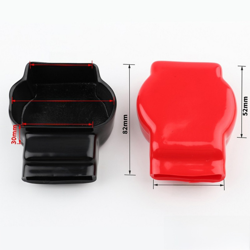 Isolatiekap voor auto-accu-aansluiting Beschermhoes voor batterijklemmen van PVC