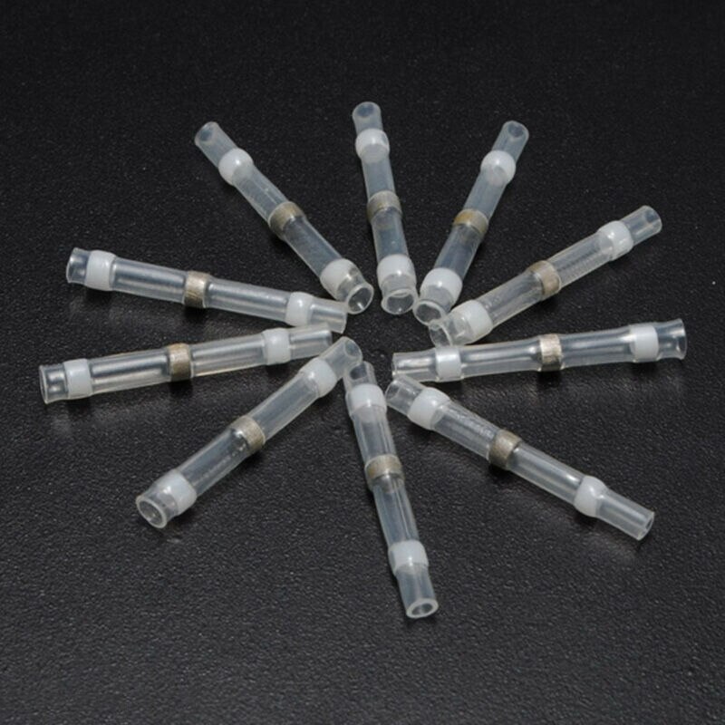 Wire Heat Shrink Connectors Set Transparent Waterproof Replacement Terminal