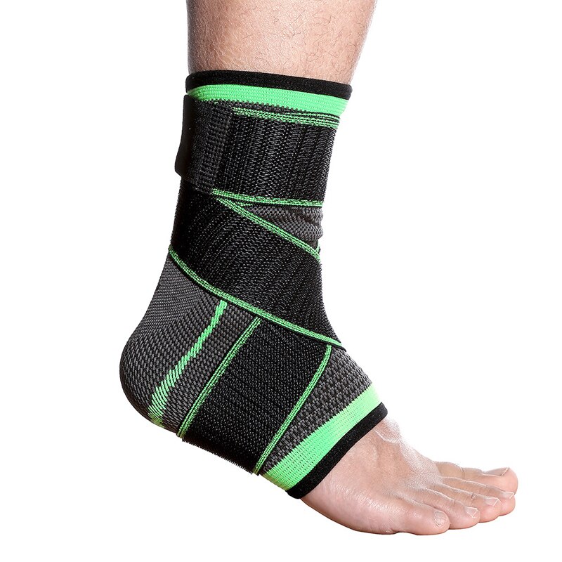 Professionele 1Pc Sport Enkel Ondersteuning Mannen Onder Druk Elastische Enkel Pads Fitness Gear Basketbal Volleybal Brace Protector