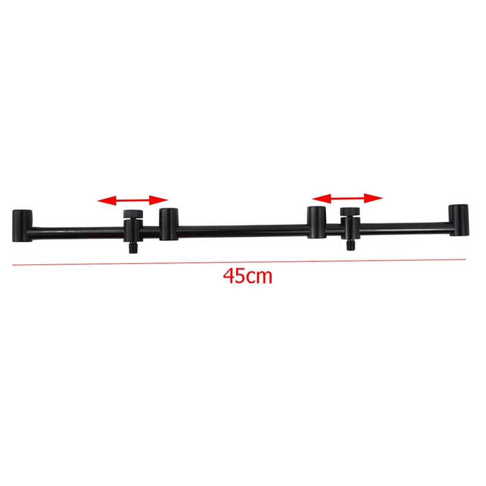 Carp fishing buzz bar adjustable bolt fishing rod pod for 4 fishing rods length 45cm