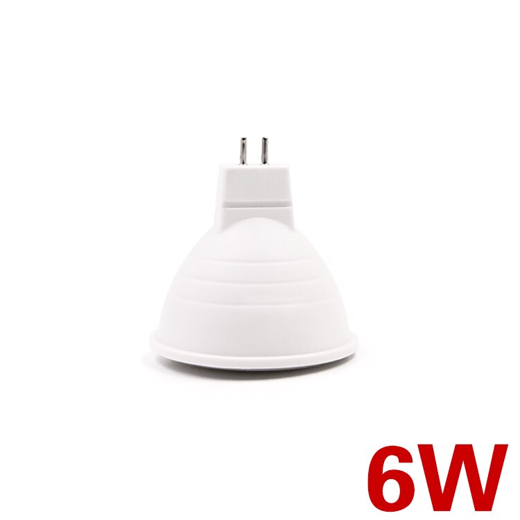 EnwYe LED Lamp Cup MR16 6W E27 LED Bulb Lights 6W 9W 12W 15W 220V Led Lamp Energy Saving Lamp DC 12V LED Lighting bulb: MR16 6W / Cold white / DC 12V
