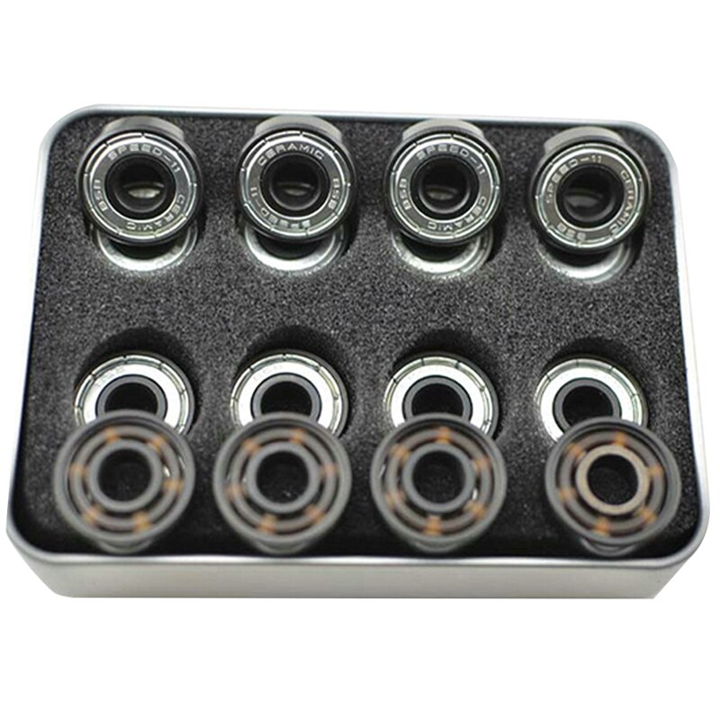 16 Cuscinetti Per Skateboard In Ceramica ABEC-11 - Alta Velocità E Precisione Per Pattini E Longboard - Foto 9