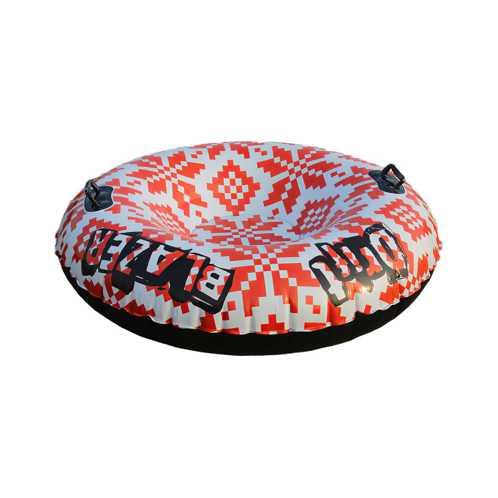 Inflatable Ski Lap Winter Outdoor Inflatable Toys Ski Equipment Inflatable Ski Laps Skis Sledges Ski Carts Skiing Accessories: 122cm