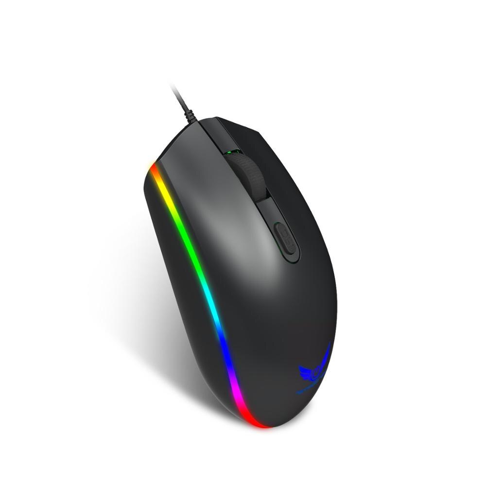 ZERODATE 1600DPI LED Optical Gaming Mouse USB Wired Gamer Mouse 4 Buttons Gamer Computer Mice For Laptop Mice PC
