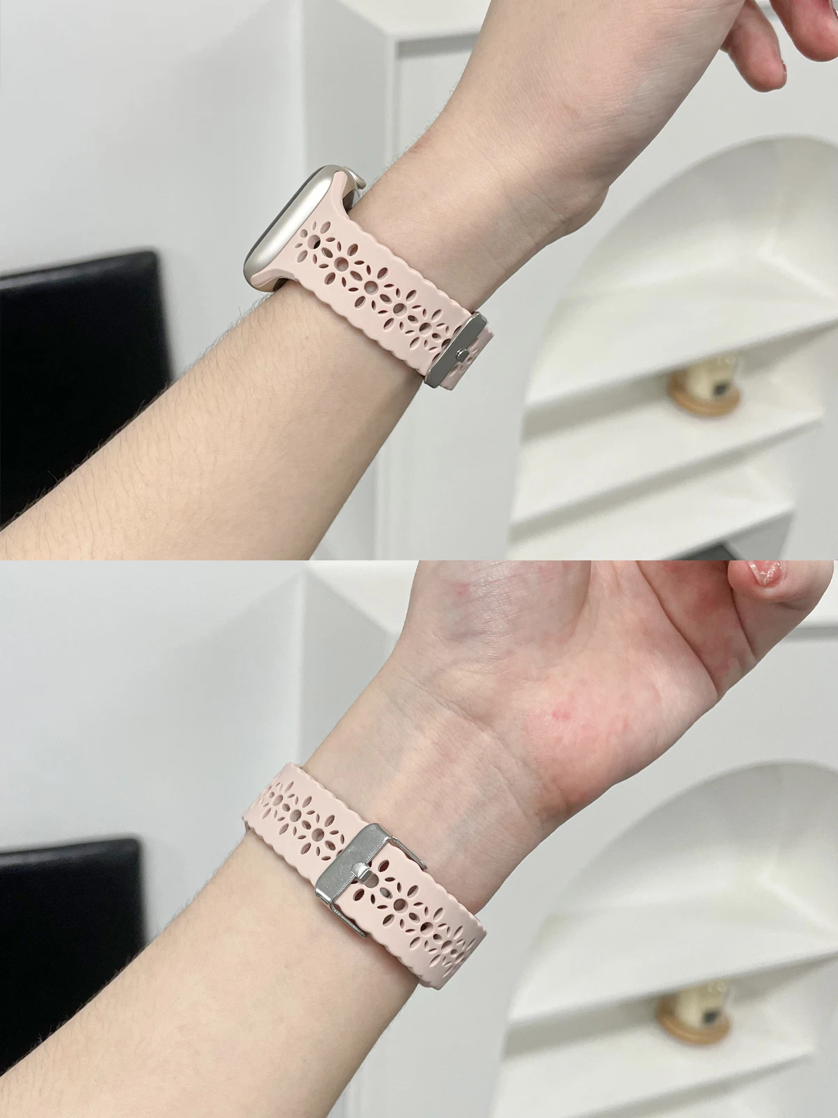 Cinturini Apple Watch Cinturino Sportivo In Silicone Intrecciato