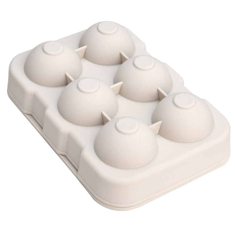 Japonia forma kostki lodu Whisky średnica 4.5cm foremka robić kuli lodowej kreatywny pojemnik na lód robić lodów formy kostki silikonowe formy: szary biały