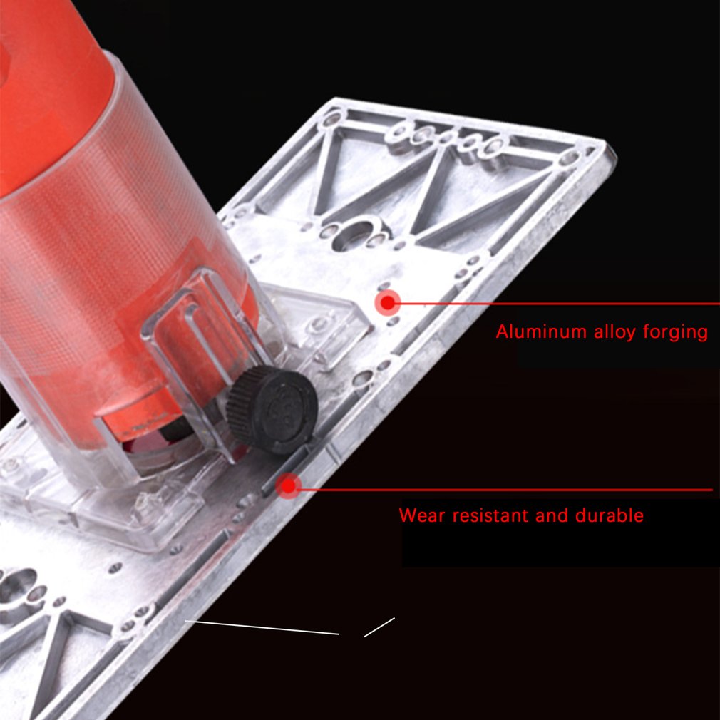 aluminium router płytka stołowa frezarka robić drewna modele trymer grawerka z 4 pierścieniami robić sprzedaży ławki robić obróbki drewna