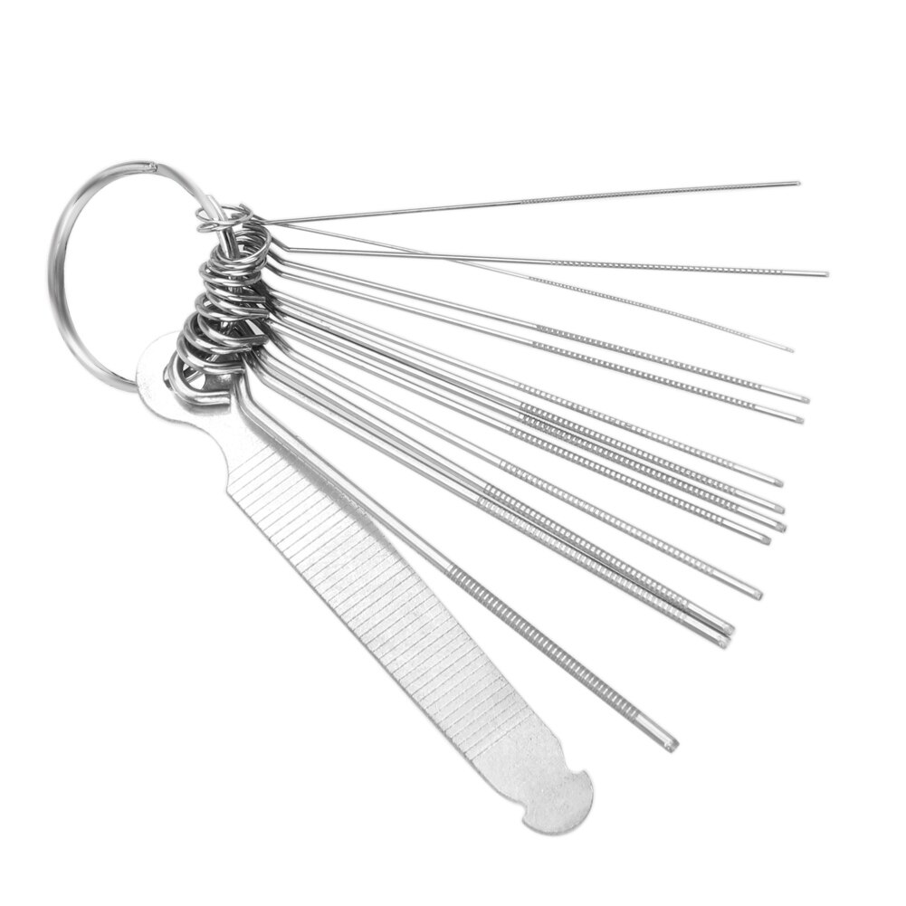 Guitar Nut Slotting File Kit Saw Rods Slot Filing Set Stainless Steel Luthier Guitar Repair Tools Accessories