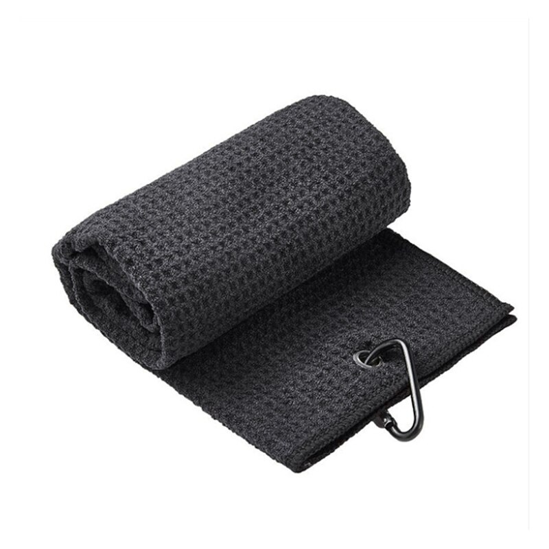 2 sztuk z mikrofibry wieża golfowa trzykrotnie złożony golf ręcznik sportowy ręcznik sportowy akcesoria robić golfa