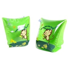 Schattige kindercartoon armcirkelzwever babywaterring verdikte dubbele airbag ballon zwemmen baby opblaasbaar speelgoed