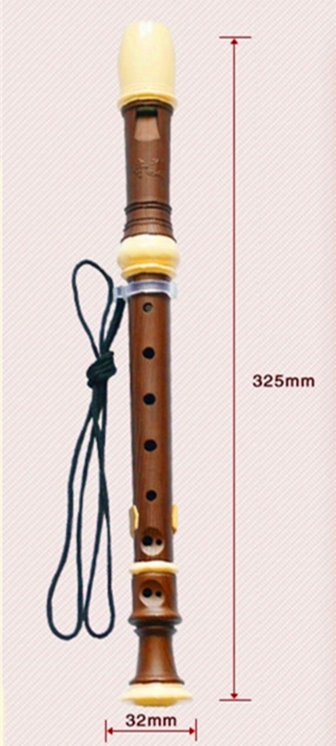 Soprano Germanic 8 Hole gaita Recorder Clarinet Flute C Key Chinese Vertical Flute blokfluit registratore estuche flauta colegio