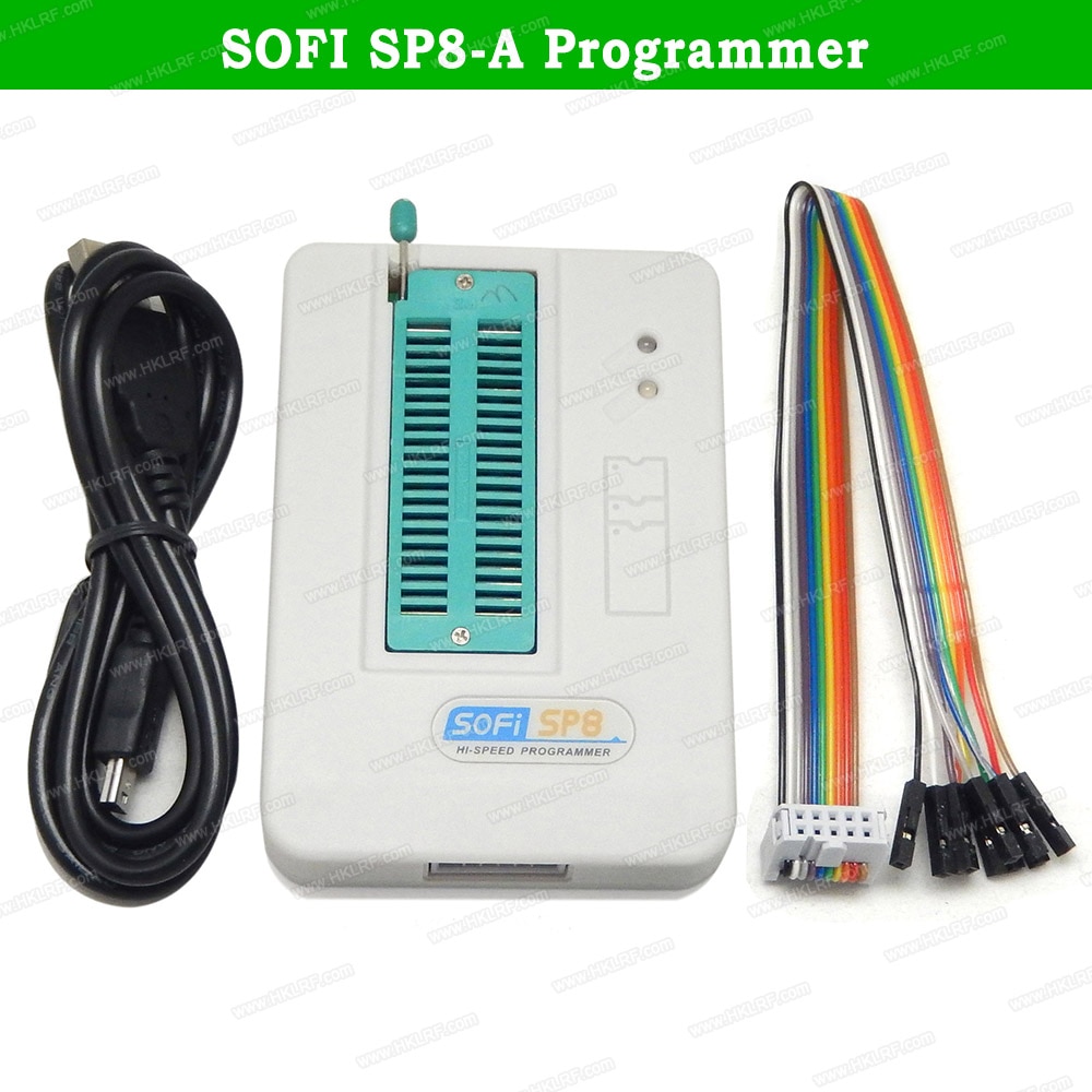 SP8-A SOFI Hoge Snelheid USB programmeur 25T80 24C 93C BR90 93/SPI BIOS) EEPOROM Flash Universele Programmeur