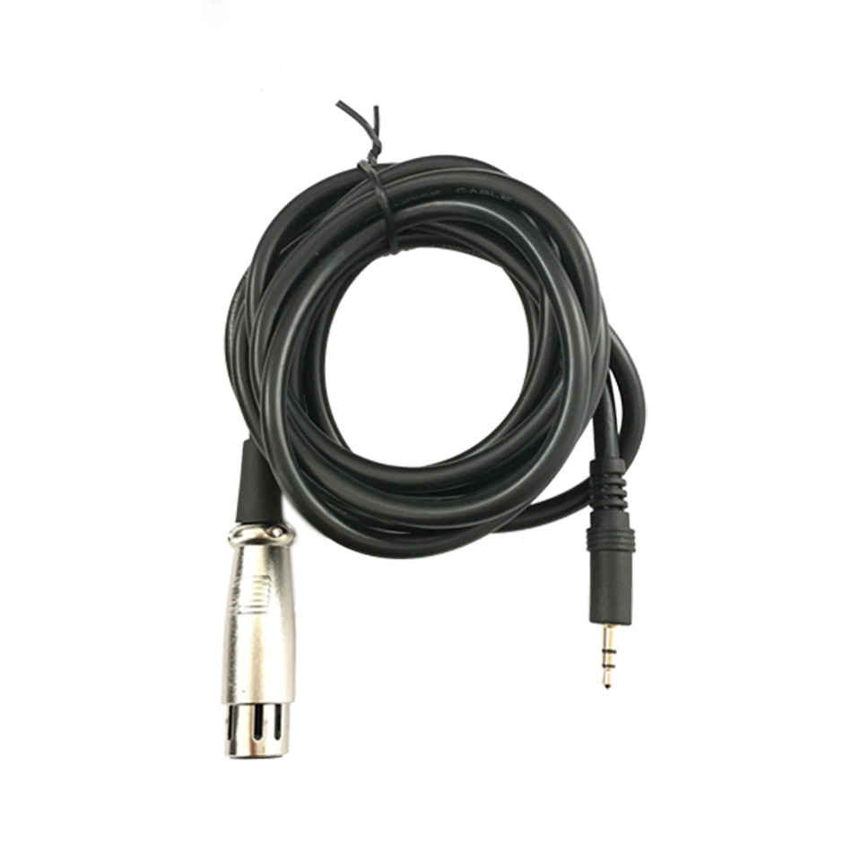 KEXU Professionele Condensator Microfoon Draad-XLR FEMALE naar 3.5mm Jack 2.5 M Microfoon Kabel Voor BM800 Microfoon Kabel