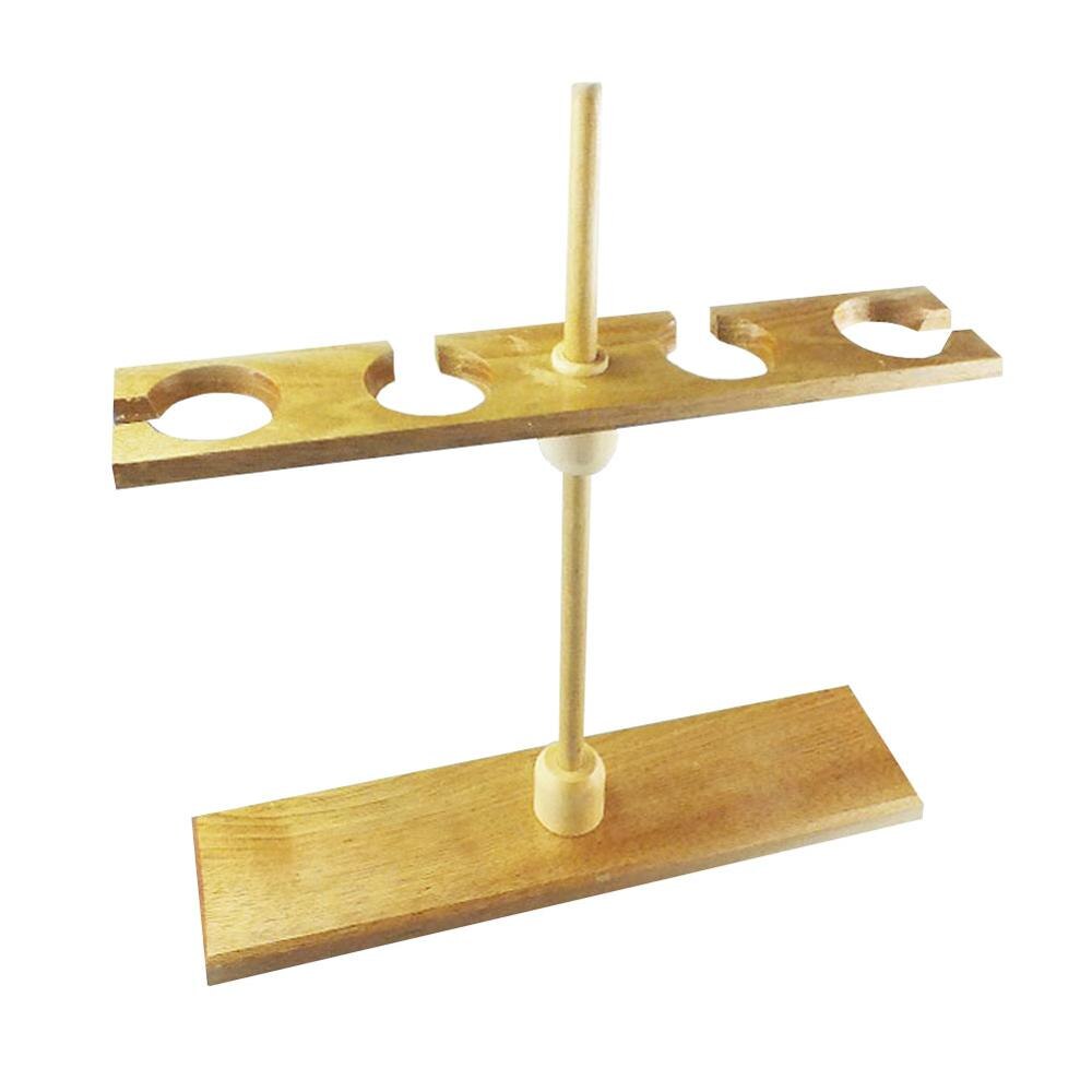 Lab Supplies Teaching Separatory Funnel Rack Wooden Plastic Plexiglass Funnels Stand Storage Shelf Lab Rack