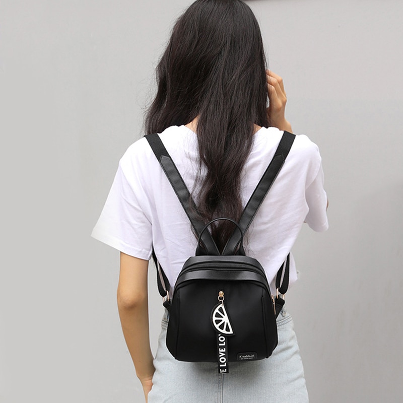 Mini sac à dos femmes sac à bandoulière pour adolescentes enfants multi-fonction petit sac à dos femme dames école sac à dos