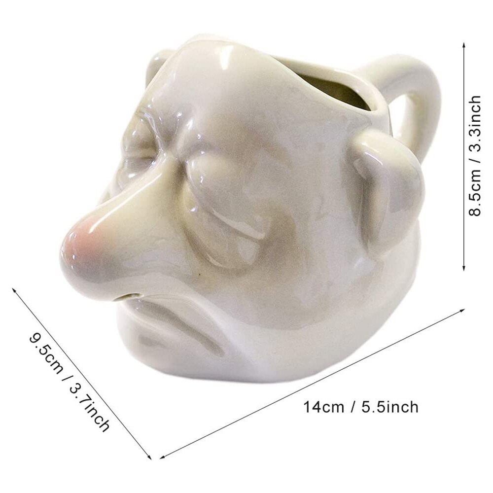 Funny Dwarf Shaped Ceramic Egg Separator Egg Yolk White Separator Household Kitchen Gadget Egg Tools Cooking Baking: Default Title