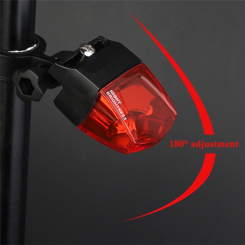 Balight Fahrrad Zubehör Fahrrad Lichter Induktion Schwanz Licht Fahrrad Warnung Lampe Magnetische Erzeugen Wasserdichte Rücklicht