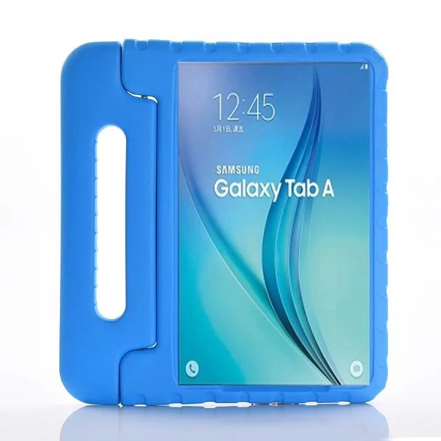 For Samsung Galaxy Tab A 10.1&#39;&#39; A6 T580N T585C Kids Protective Stand Case SM-T580/585 EVA Shockproof Portable Cover: Blue / SM-T580